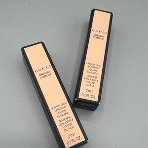2fer Gucci Mascara L’Obscur Minis – 3ml / 0.1 fl oz Each – Bundle 2 – NEW IN BOX